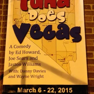 Tuna Does Vegas. March 6, 2015.