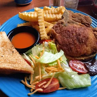 Pork chop special $6.99