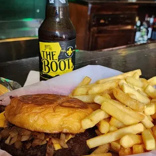 Heater with fries