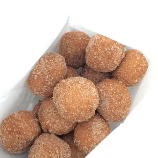 Cinnamon sugar donut holes