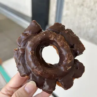 Chocolate Old Fashion Donut
