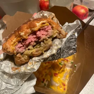 Perfect made to order burger.