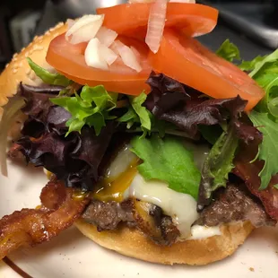 Dub Burger with Bacon