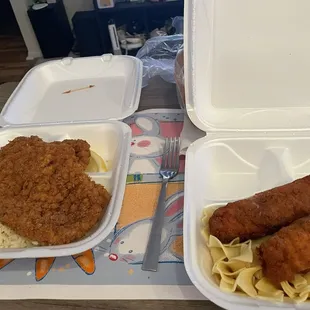 Viener Schnitzel and Schnitzel Cordon Bleu