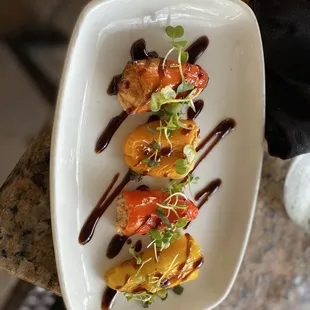 Goat Cheese Pepper Poppers