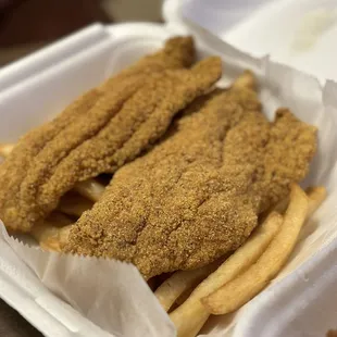 Late Night Catfish and Fries