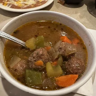 Sopa de Albondigas