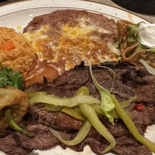 Carne Asada Plate