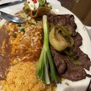 Carne Asada plate