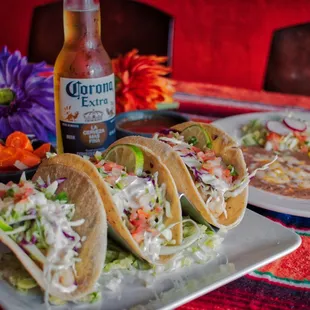 Marietas Baja Fish Tacos