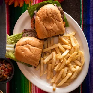 Carne Asada Torta Marietas