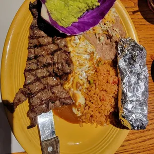 Carne asada combo