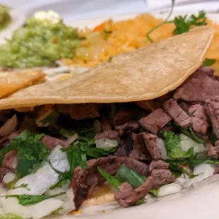 Carne asada taco