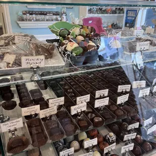 Chocolates galore!  Hee