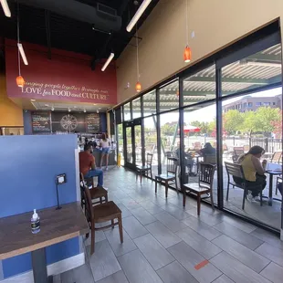 Outdoor seating