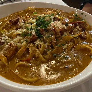 Fettuccine Jambalaya