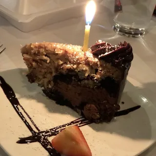 German Chocolate Mousse Cake