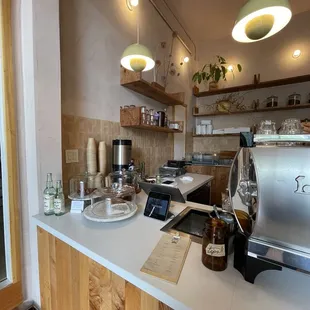 Interior - ordering counter