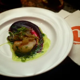 FOOD AT MOCA CLEVELAND FOR FERRAN ADRIA EVENT COURTESY OF CLEVELAND PHOTO GROUP