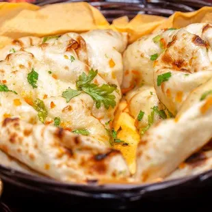 Garlic naan