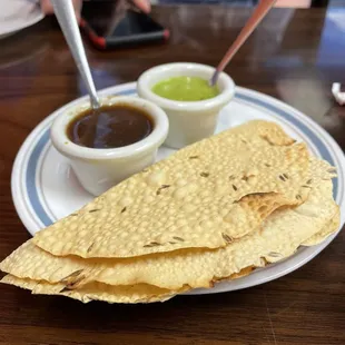 a plate of food
