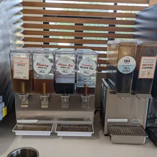 Cold brew and specialty teas