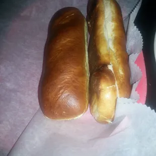 Pretzel Buns
