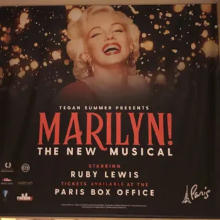 Sign in Paris Las Vegas.