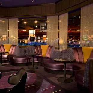 a view of the las strip