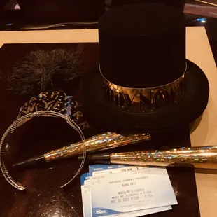 Party favors included