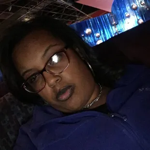 In the back "chill" area