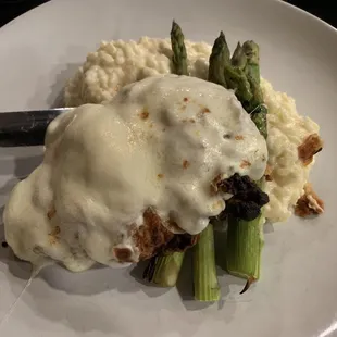 White Chicken Parmesan