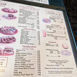 menu, sushi and sashimi