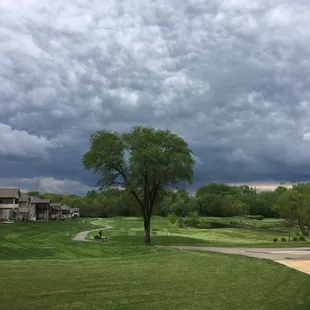 Number one as the storm rolled in