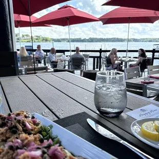 A beautiful and quiet evening for one of the best happy hours around!