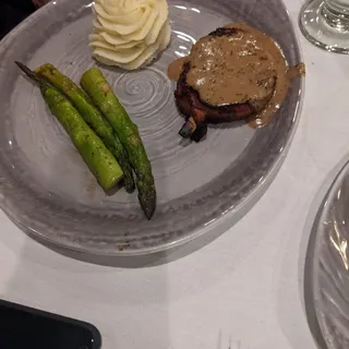 Prime Filet of Strip Au Poivre
