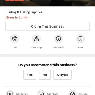 Wrong business hours