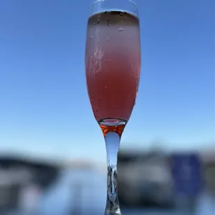 Cranberry mimosa