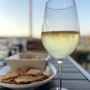Hummus and Wine