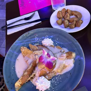 Bananas Foster French Toast