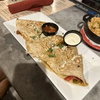 Grouper Quesadilla