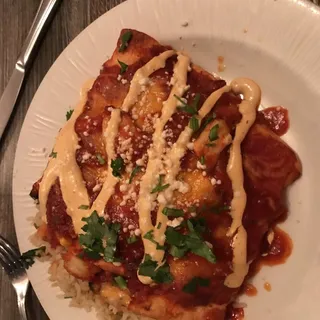 Seafood Enchilada