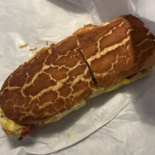 B.E.C.on Dutch crunch roll