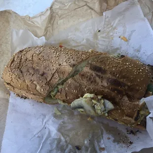 Avocado and Cheese Sandwich