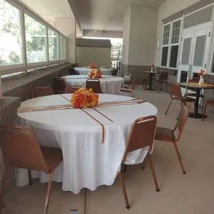 This is part of our back area that is on the water.