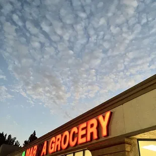 outside