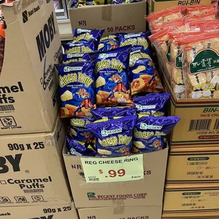 Regular Cheese Rings; $0.99