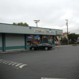 From parking lot