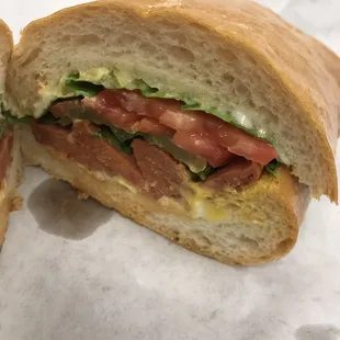 Hot Link Sandwich