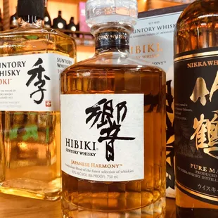 Japanese whiskey.